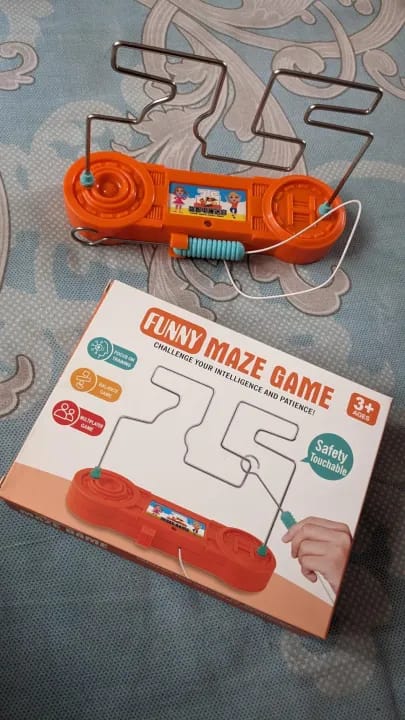 Electric Shock Toy Education Electric Touch Funny Maze Game Party Funny Game Science Experiment Toys For Kids